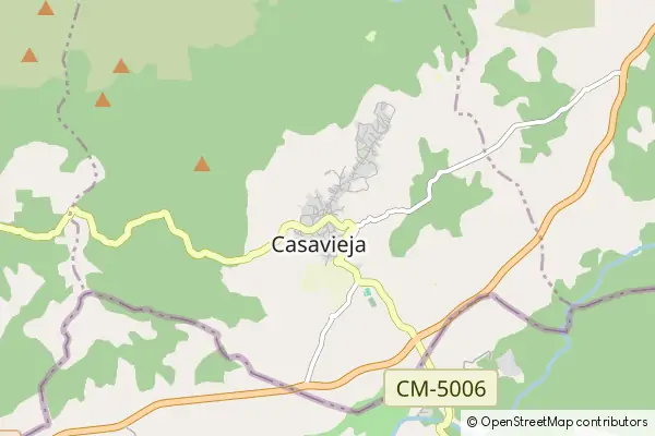 Mapa Casavieja