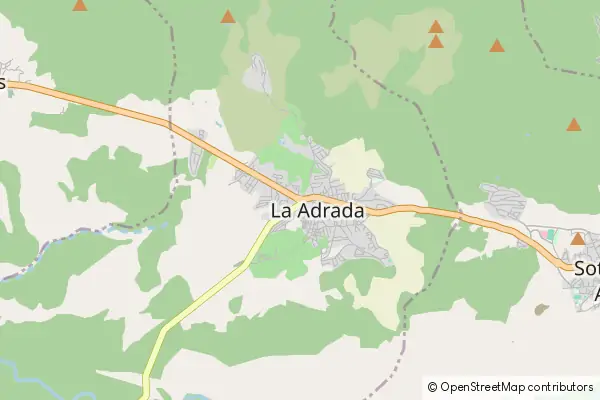 Mapa La Adrada