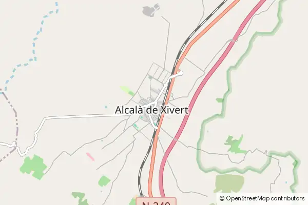 Mapa Alcalà de Xivert