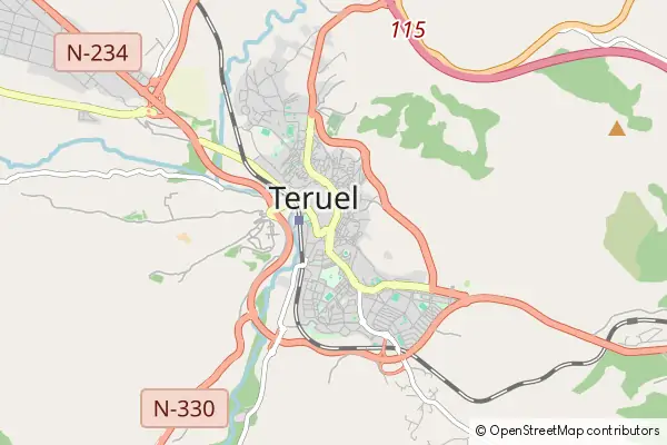 Mapa Teruel