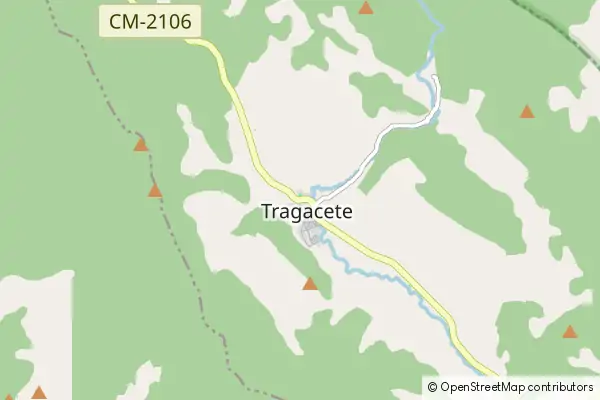 Mapa Tragacete