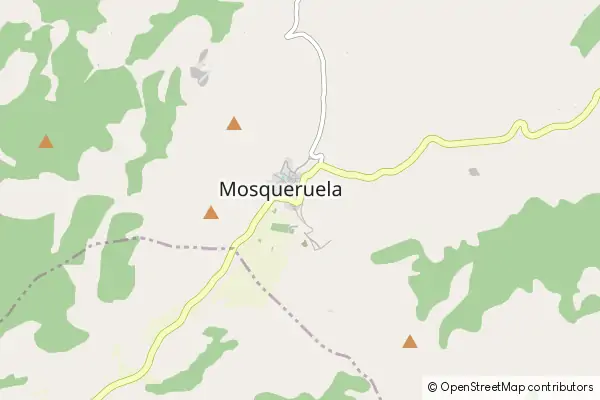 Mapa Mosqueruela