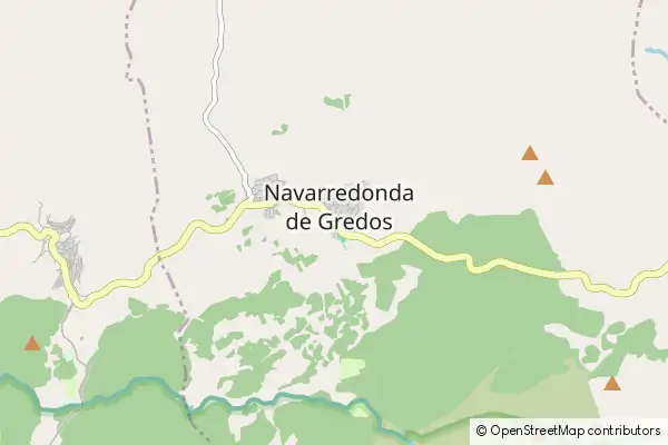 Mapa Navarredonda de Gredos