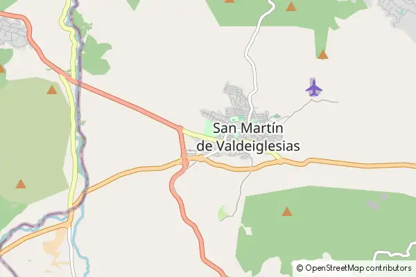 Mapa San Martín de Valdeiglesias