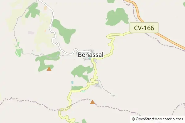 Mapa Benasal