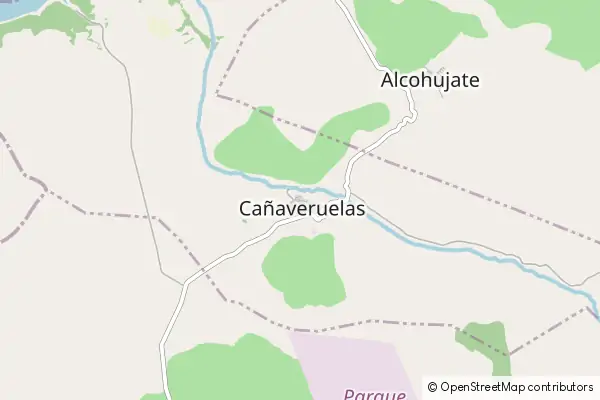 Mapa Cañaveruelas