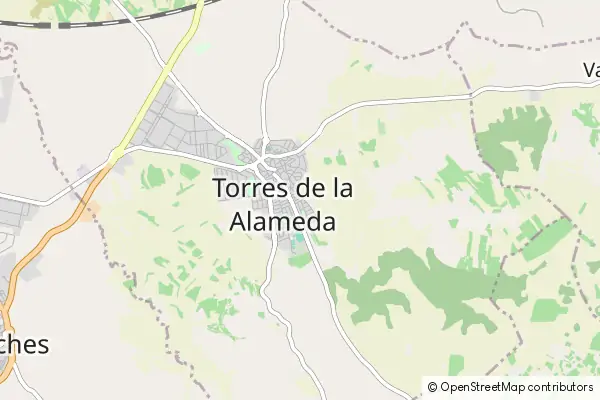 Mapa Torres de la Alameda