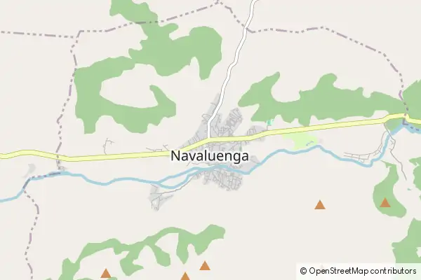 Mapa Navaluenga