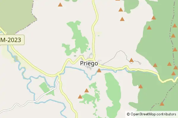 Mapa Priego