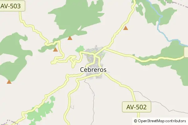 Mapa Cebreros