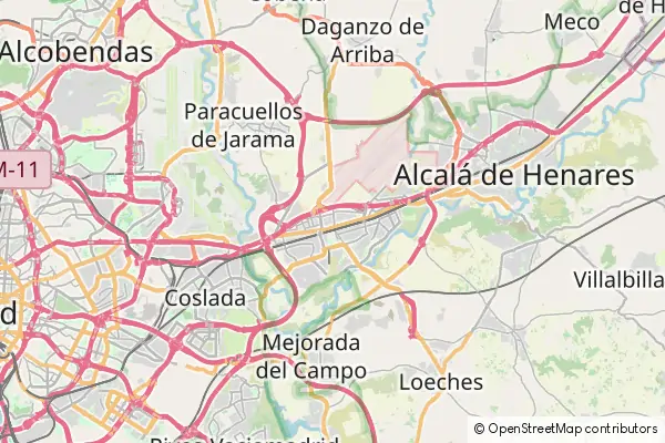 Mapa Torrejón de Ardoz