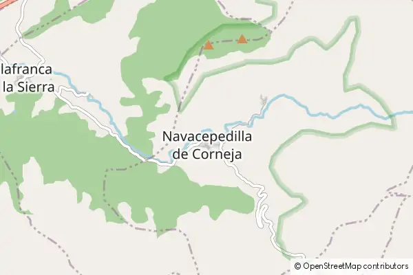 Mapa Navacepedilla de Corneja