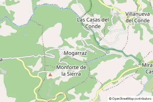 Mapa Mogarraz