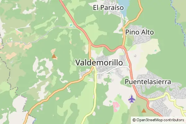 Mapa Valdemorillo