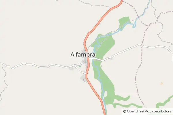 Mapa Alfambra