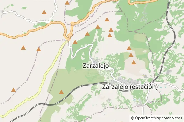 Mapa Zarzalejo