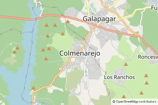 Mapa Colmenarejo