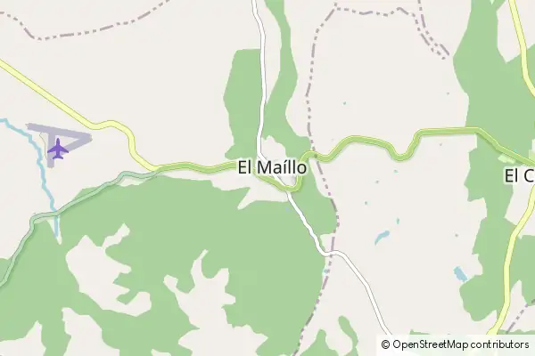 Mapa El Maillo