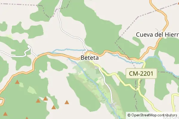 Mapa Beteta