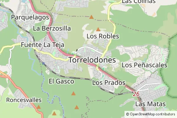 Mapa Torrelodones