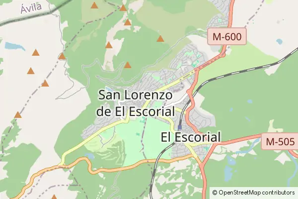 Mapa San Lorenzo de El Escorial