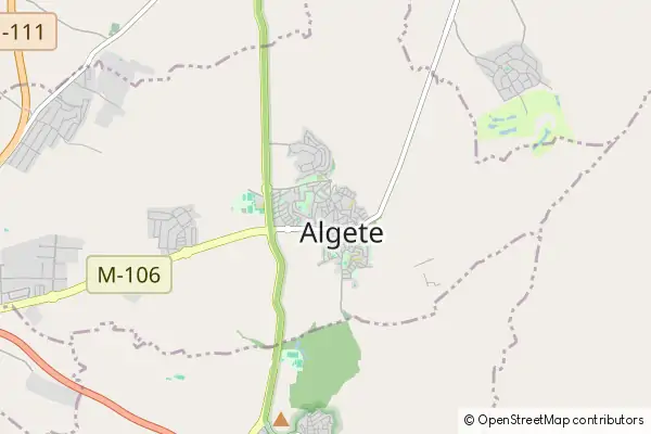 Mapa Algete