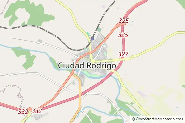 Mapa Ciudad Rodrigo