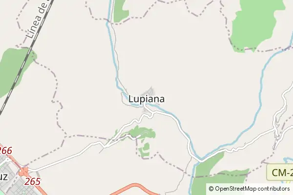 Mapa Lupiana