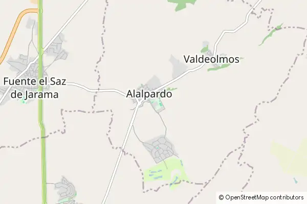 Mapa Alalpardo