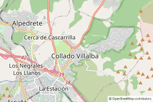 Mapa Collado Villalba