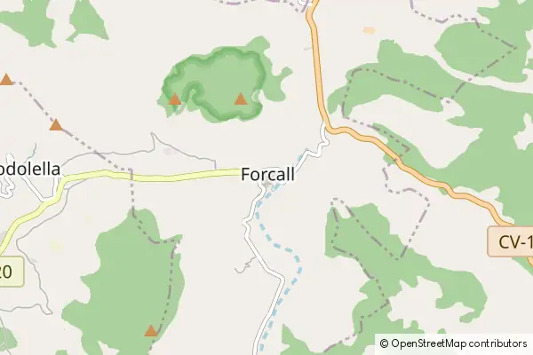 Mapa Forcall