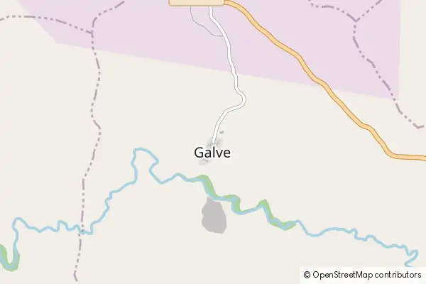 Mapa Galve