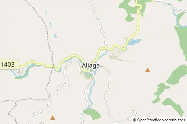 Mapa Aliaga