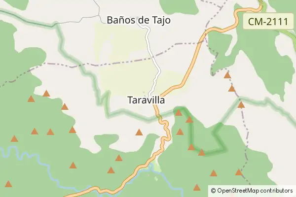 Mapa Taravilla