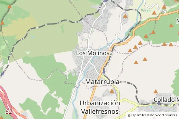 Mapa Los Molinos