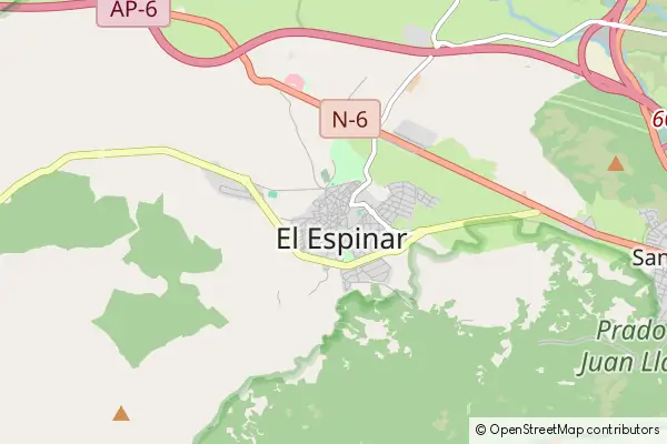 Mapa El Espinar