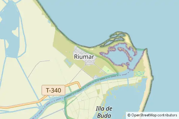 Mapa Riumar