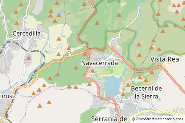 Mapa Navacerrada