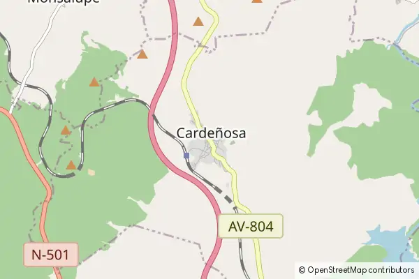 Mapa Cardeñosa