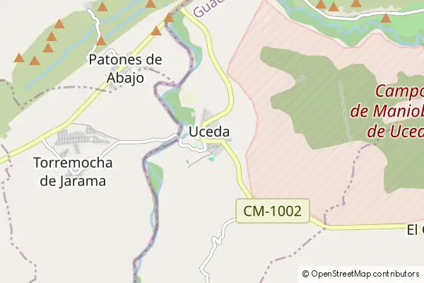 Mapa Uceda