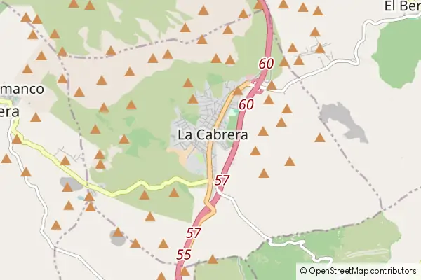 Mapa La Cabrera