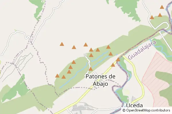 Mapa Patones de Arriba