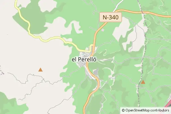 Mapa El Perelló