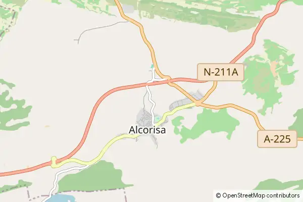 Mapa Alcorisa