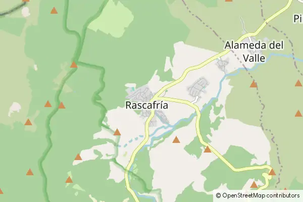 Mapa Rascafría