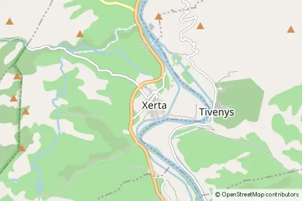 Mapa Xerta