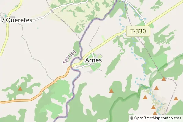 Mapa Arnes