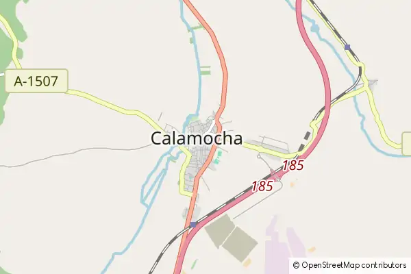 Mapa Calamocha