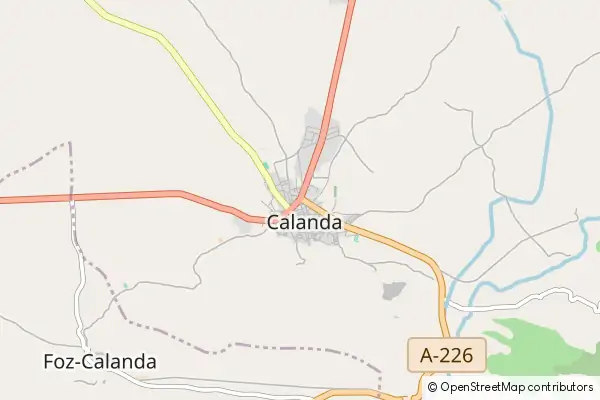 Mapa Calanda