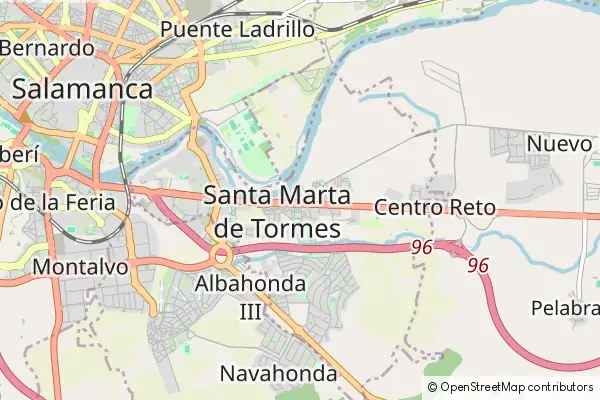 Mapa Santa Marta de Tormes